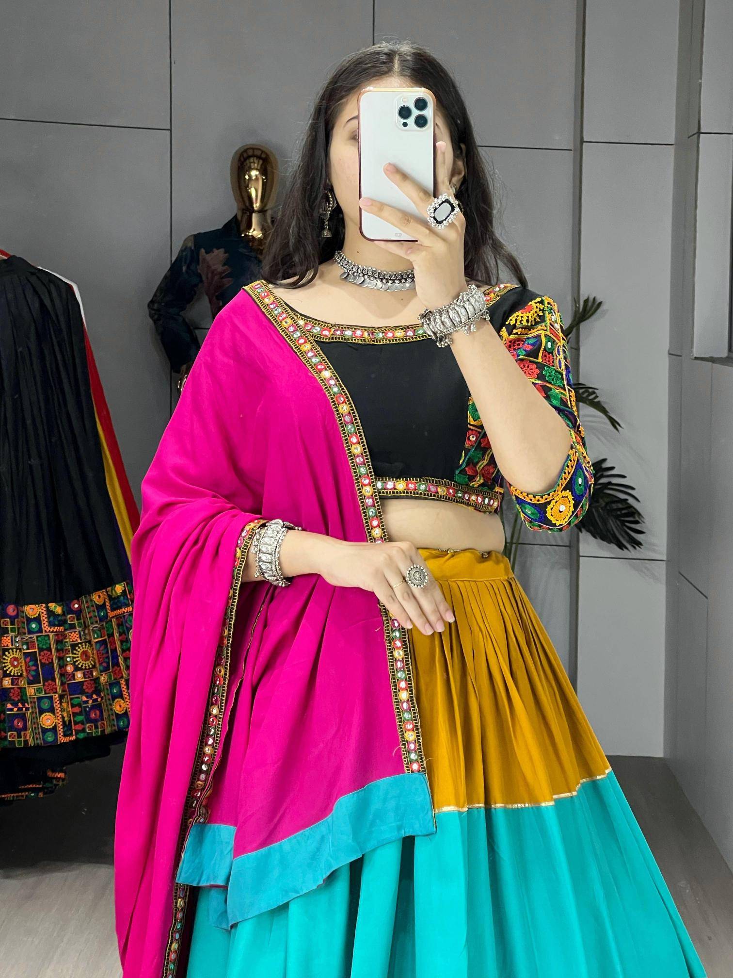PACHRANG Rayon Lehenga choli stitching services in Mumbai